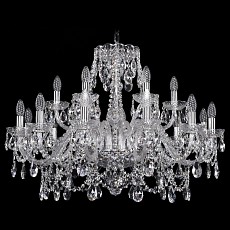Подвесная люстра bohemia ivele crystal 1411 1411-12-6-300-ni